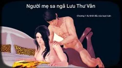 Người Mẹ Sa Ngã – Lưu Thư Vân - Bìa truyện