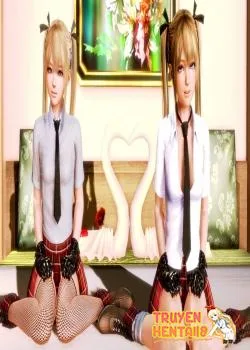 3D Hentai Chịch 2 Em Gái Xinh Đẹp Giải Đấu DOA - Bìa truyện