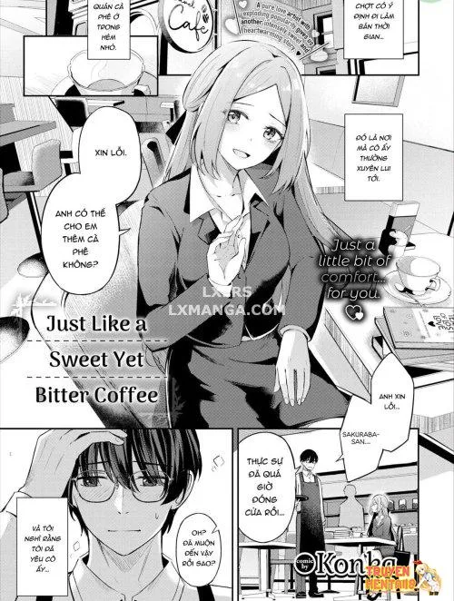 Bìa truyện Cà Phê Cũng Ngọt Mà Đắng