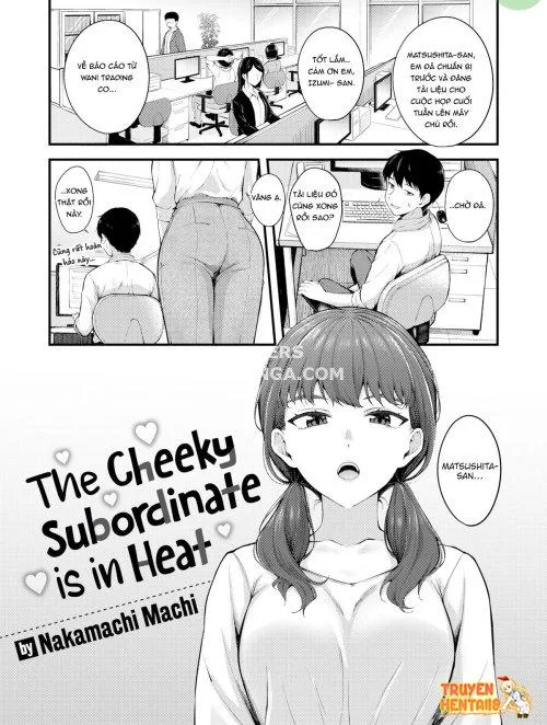 Cấp Dưới Đang Nóng Dục Trong Người - Bìa truyện