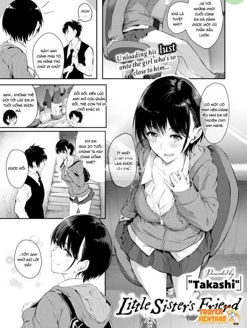 Chịch Bạn Của Em Gái (Không Che) - Bìa truyện