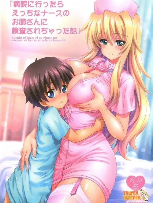 Đến Bệnh Viện Khám Gặp Y Tá Vú Bự - Bìa truyện