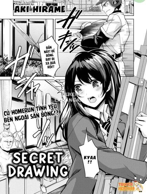 Đường Vẽ Bí Mật - Bìa truyện