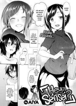 Hey, Sensei - Bìa truyện