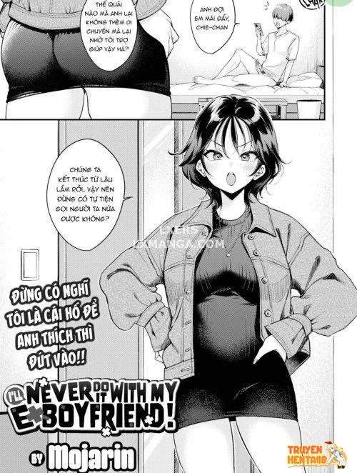 Bìa truyện I’ll Never Do It With My Ex-Boyfriend!