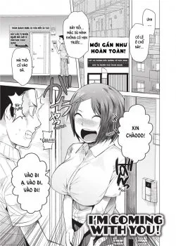 I’m Coming With You! - Bìa truyện