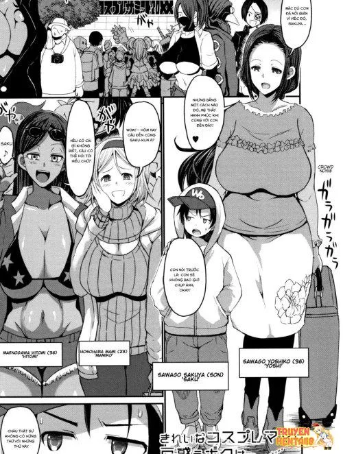 Kirei Na Cosplay Mama Ni Tomadou Boku Wa - Bìa truyện