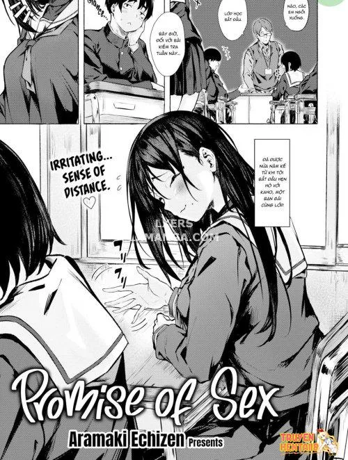 Lời Hứa Của Tình Dục - Bìa truyện