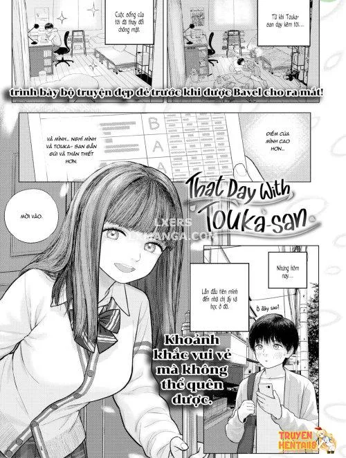 Một Ngày Làm Tình Với Touka-san - Bìa truyện