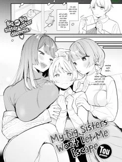 My Big Sisters Won’t Let Me Escape - Bìa truyện