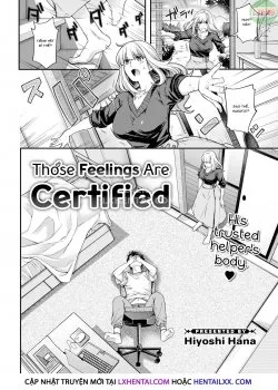 Bìa truyện Những Cảm Xúc Đó Đã Được Xác Nhận