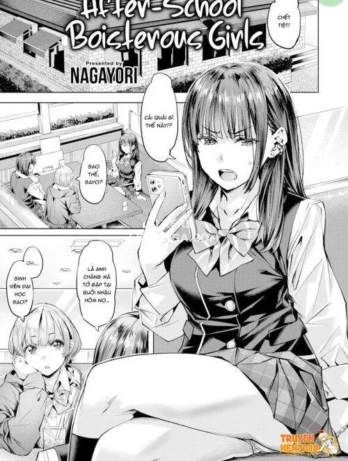 Bìa truyện Những Cô Gái Náo Nhiệt Sau Giờ Học