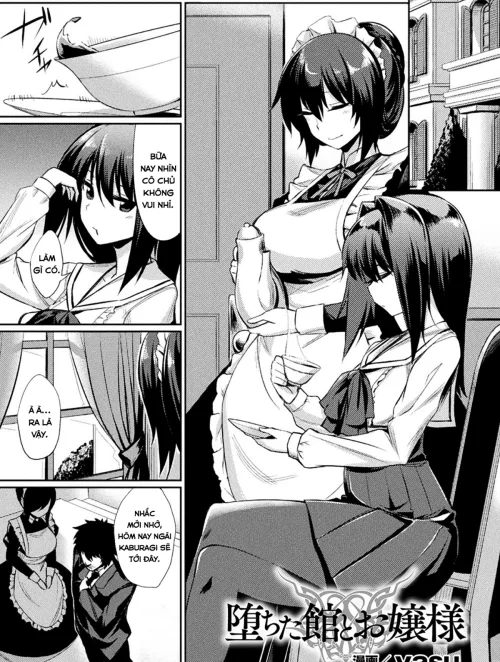 Ochita Yakata To Ojou-sama - Bìa truyện