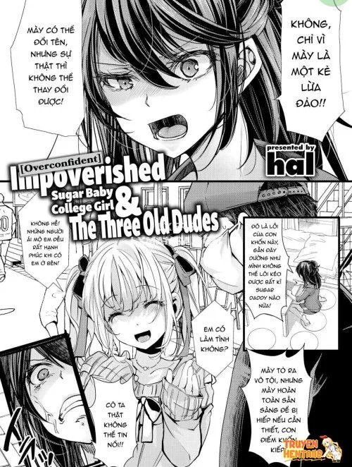 Bìa truyện Sugar Baby Nghèo Khó Phục Vụ Ba Người Đàn Ông