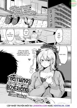 The Things I Do For My Boyfriend - Bìa truyện