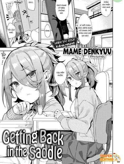 Trở Lại Tư Thế Cưỡi Ngựa Lên Yên - Bìa truyện