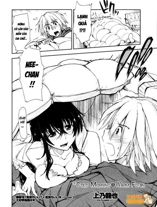 Tsumetai Asa X Atatakai Futon - Bìa truyện