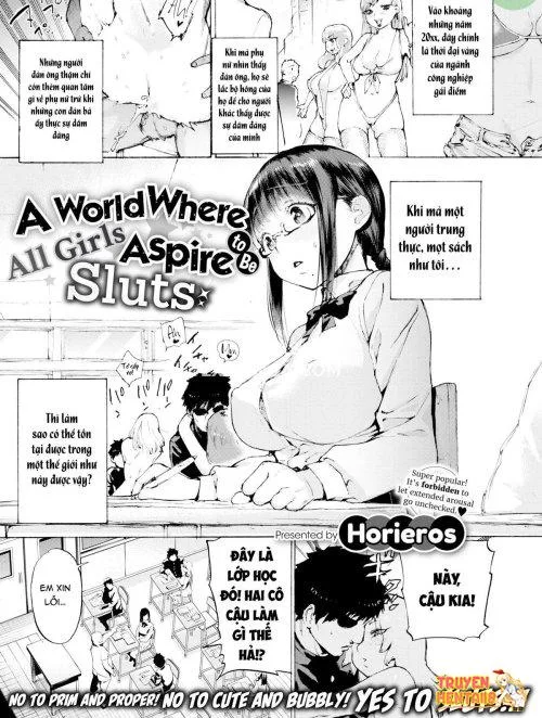 (Uncensored) Một Thế Giới Khao Khát Trở Thành Gái Điếm - Bìa truyện