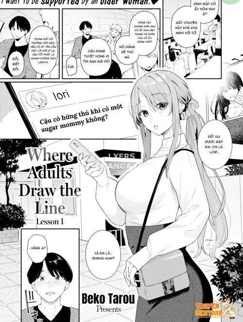 Bìa truyện Where Adults Draw The Line