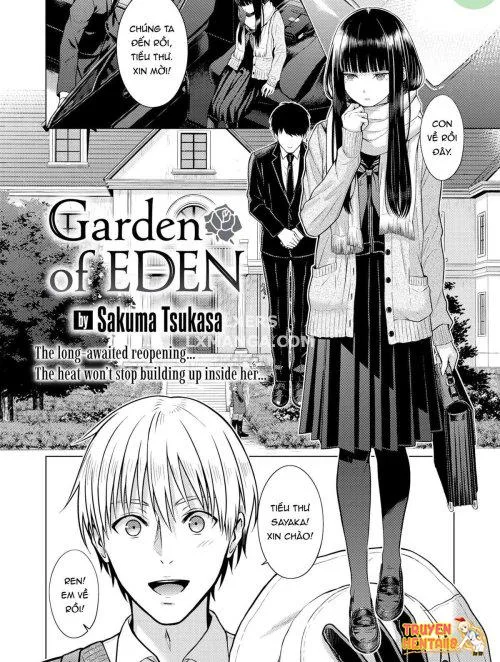 Khu Vườn Của EDEN - Bìa truyện