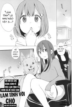 Tôi Hỏi Bà Chị Hàng Xóm Về Việc Làm Tình Và Được Bả Đề Xuất Cho Làm Tình Với Chó Như Một Lời Khuyên! - Bìa truyện