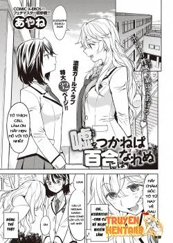 Bìa truyện Yuri Hentai Lời Nói Dối Của Hai Cô Gái