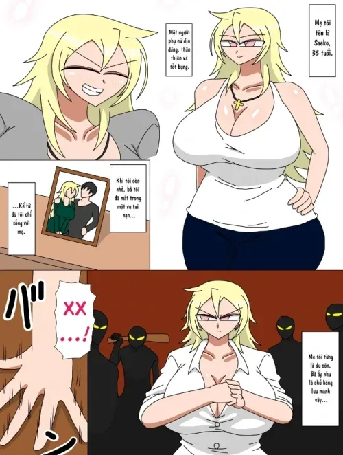 Sống Cùng Với Bà Mẹ Của Tôi! [Living With My Ex-Deliquent Mother; Motoyan Kaa-San To Futarikiri No Seikatsu] - Bìa truyện