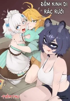 Đêm Kinh Dị Rác Rưởi - Bìa truyện