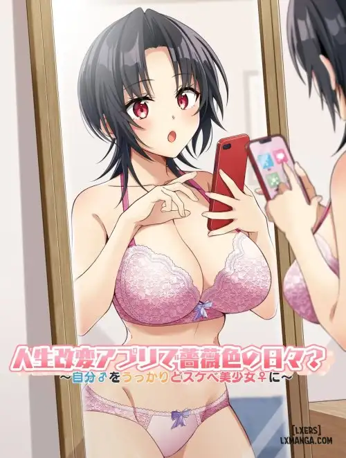 Bìa truyện Jinsei Kaihen Appli De Barairo No Hibi? ~Jibun O Ukkari Dosukebe Bishoujo Ni~