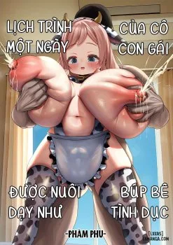 Bìa truyện Lịch Trình Một Ngày Của Cô Con Gái Được Nuôi Dạy Như Búp Bê Tình Dục