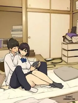 Bìa truyện Thời Học Sinh Cố Gắng Làm Tình Trong Phòng Riêng Khi Cả Gia Đình Vẫn Ở Nhà